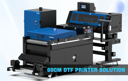 Explore a new realm of efficient printing: the perfect combination of 60cm DTF printer + powder shaker